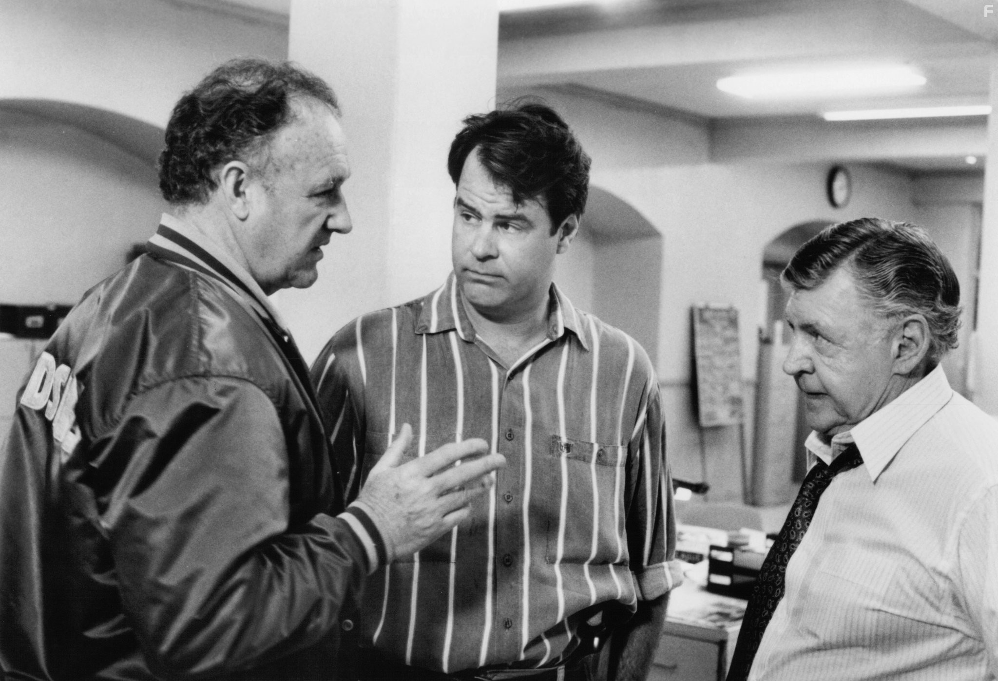Dan Aykroyd and Gene Hackman in Большой калибр (1990)