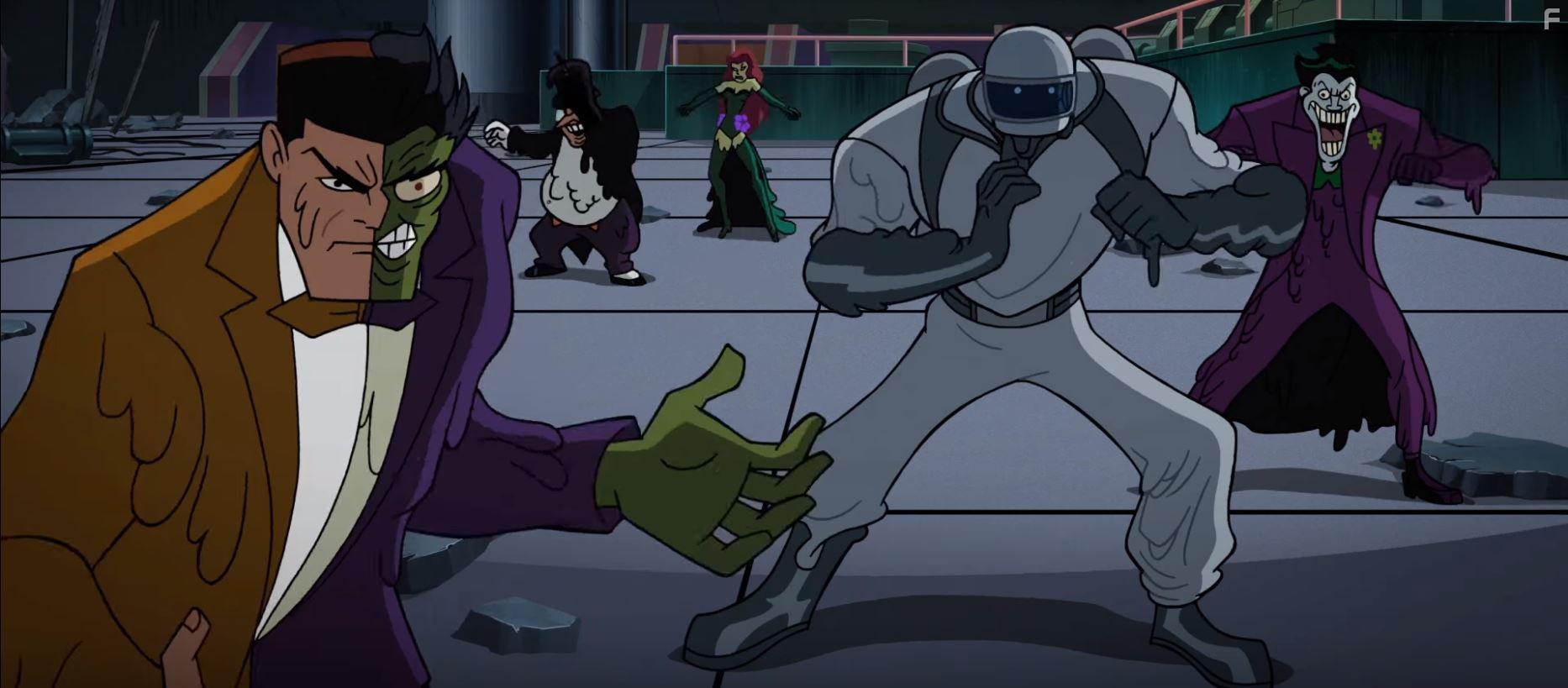 Jeff Bennett, Tara Strong, and Tom Kenny in Scooby-Doo & Batman: the Brave and the Bold (2018)