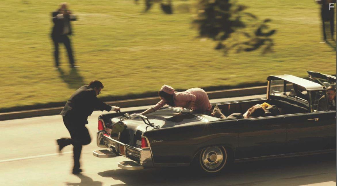 Mark Riccardi, Kim Allen, and Jason Bremer in LBJ (2016)