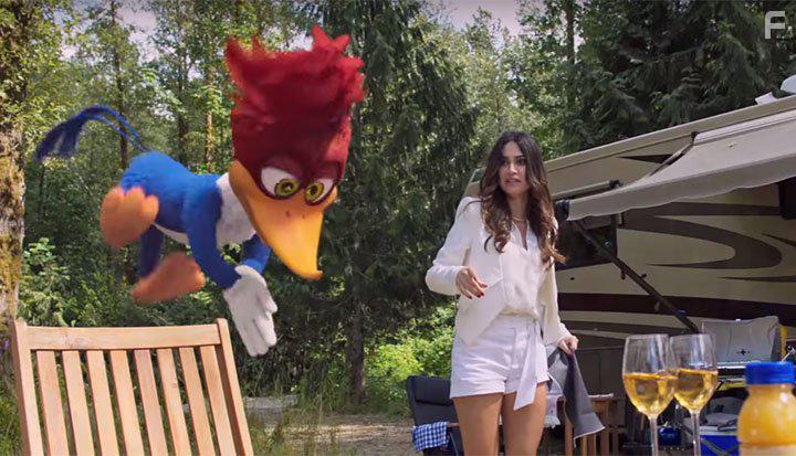 Eric Bauza and Thaila Ayala in Woody Woodpecker (2017)