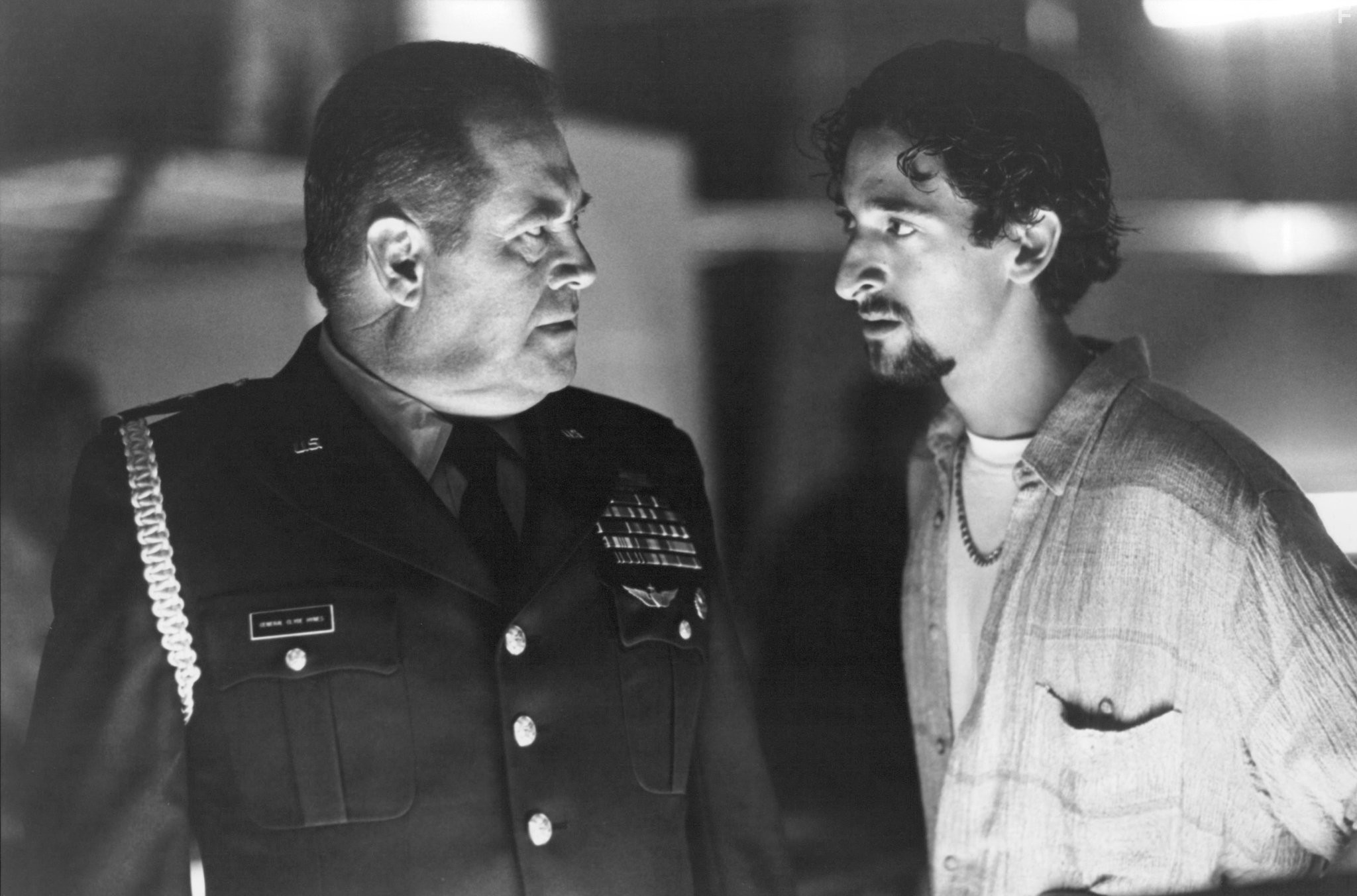 Adrien Brody and Barry Corbin in Соло (1996)