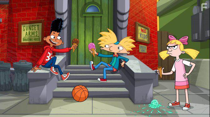 Francesca Marie Smith, Mason Vale Cotton, and Benjamin Flores Jr. in Hey Arnold: The Jungle Movie (2017)