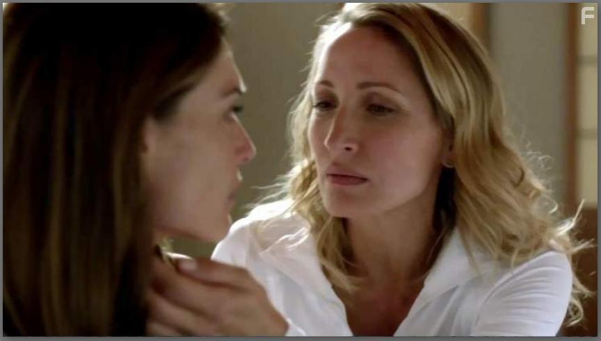 Claire Forlani and Michelle Nolden in Run to Me (2016)
