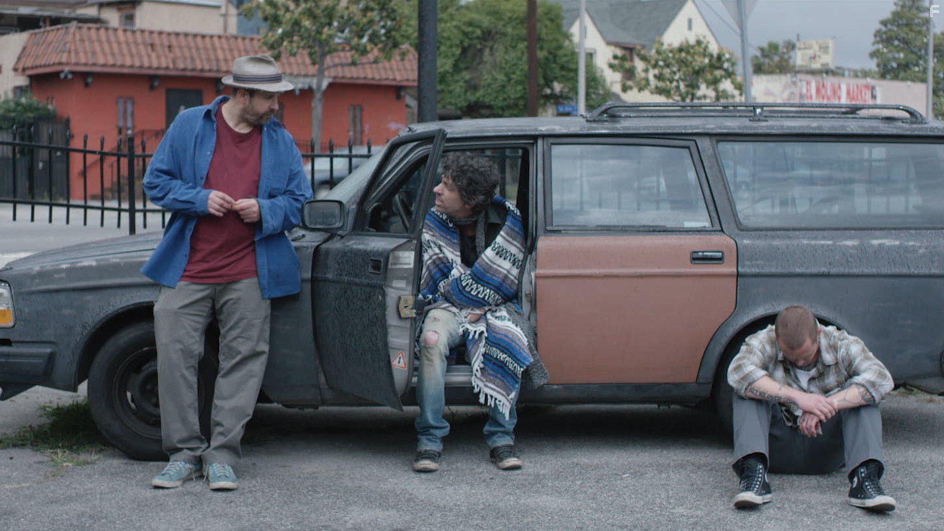 Blake Heron, Tommy Swerdlow, John De Menil, and T.J. Bowen in A Thousand Junkies (2017)