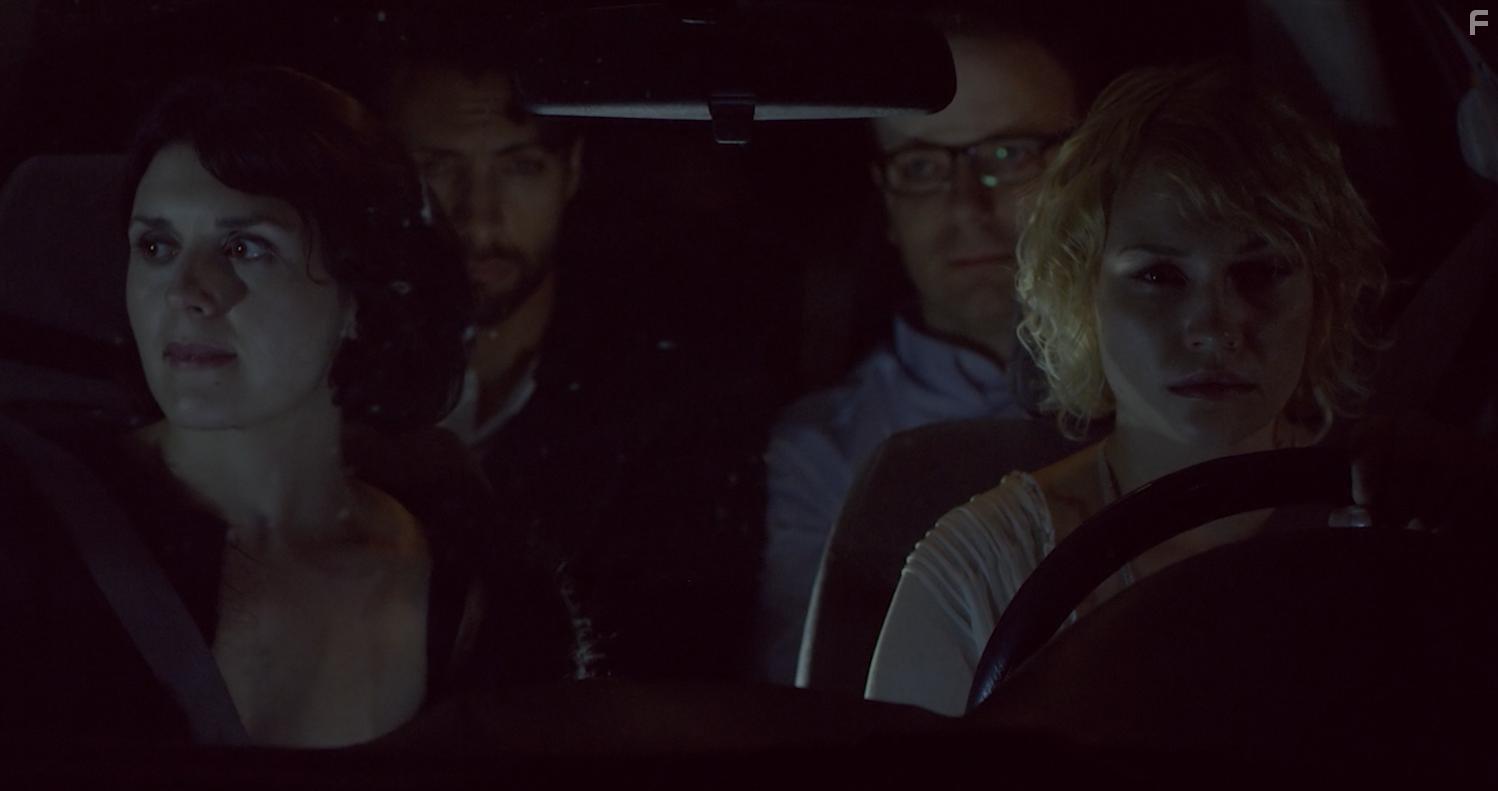 Morgan Peter Brown, Jeff Torres, Kaytlin Borgen, and Whitney Moore in House of Demons (2018)