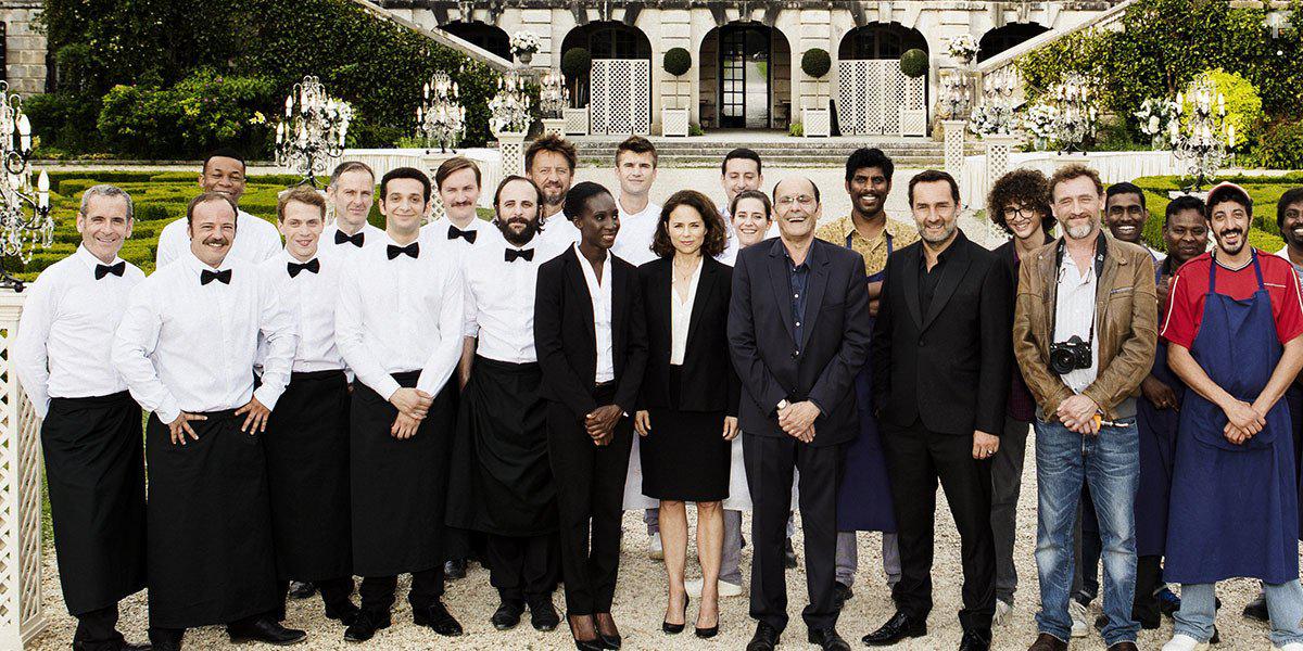 Jean-Pierre Bacri, Suzanne Clment, Gilles Lellouche, Vincent Macaigne, Jean-Paul Rouve, Eye Haidara, Kvin Azas, and William Lebghil in Le sens de la fte (2017)