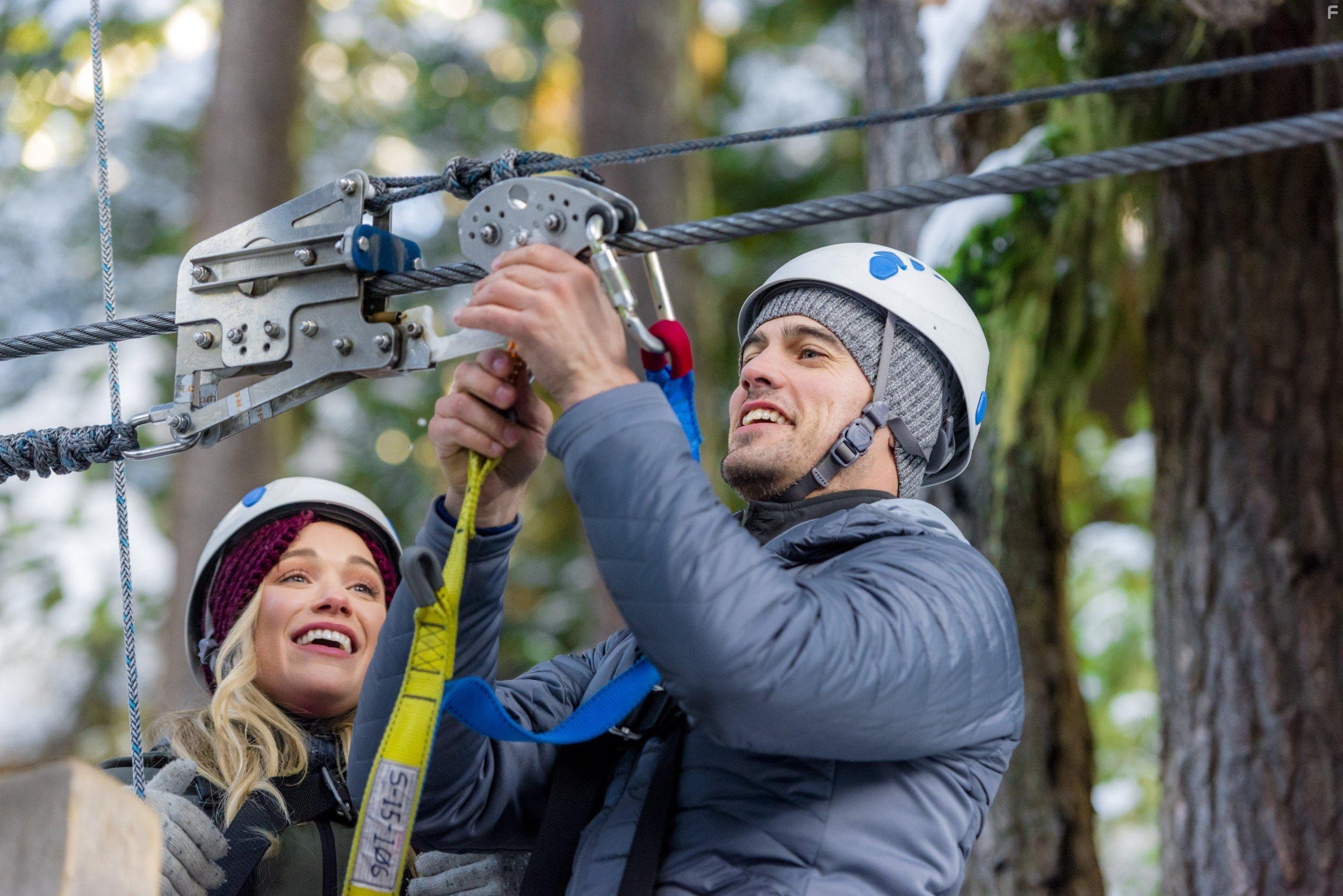 Katrina Bowden and Thomas Beaudoin in Love on the Slopes (2018)