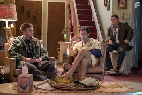 Patton Oswalt, Glenn Howerton, and Jacob McCarthy in A.P. Bio (2017)