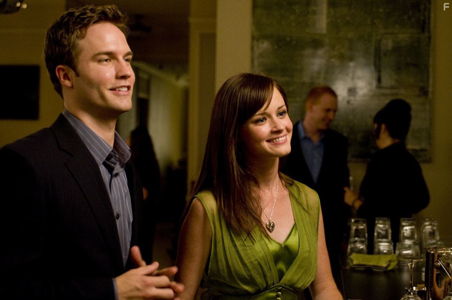 Alexis Bledel and Scott Porter in Хороший парень (2009)