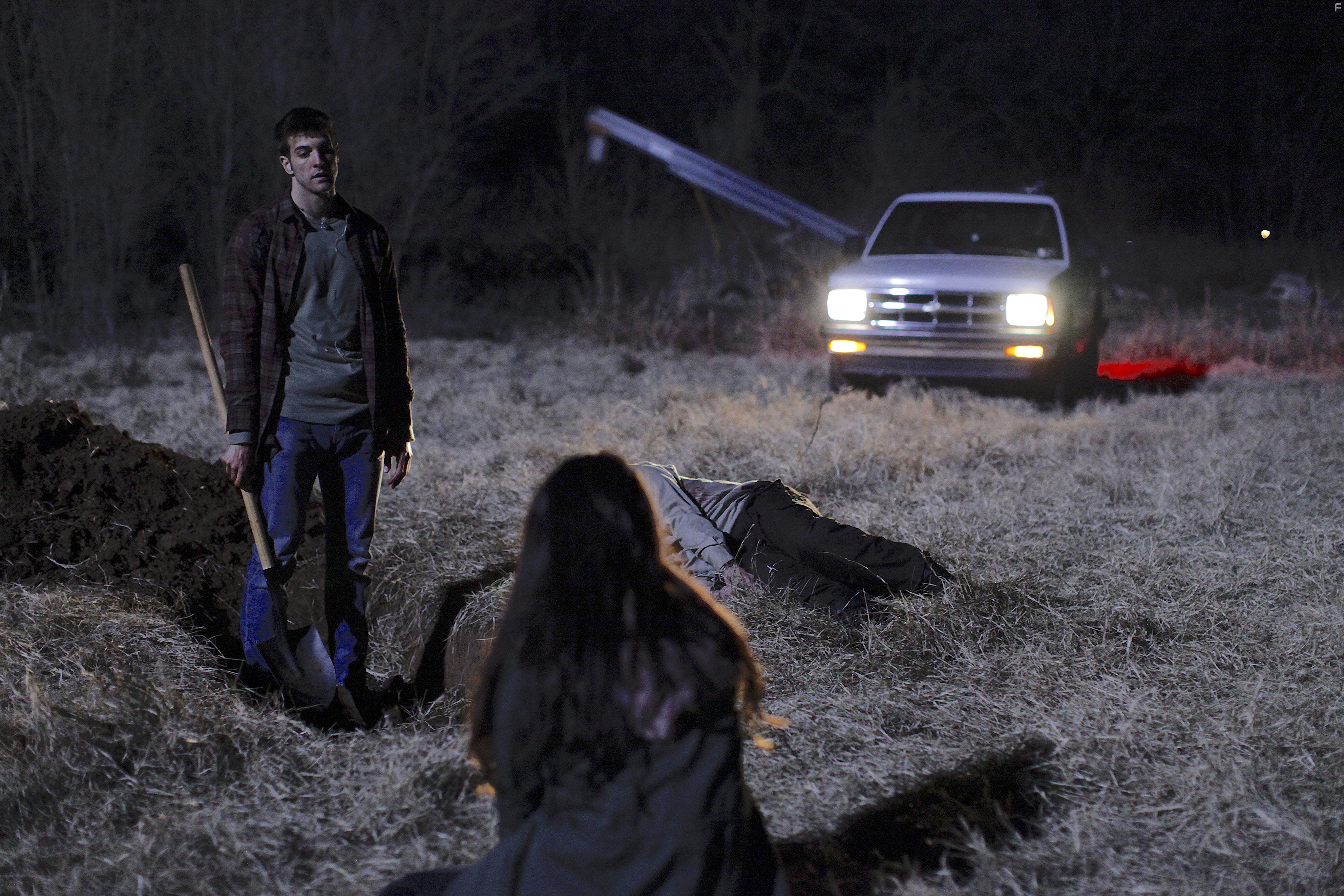 Jake Allyn and Mary Katherine Duhon in Overexposed (2018)