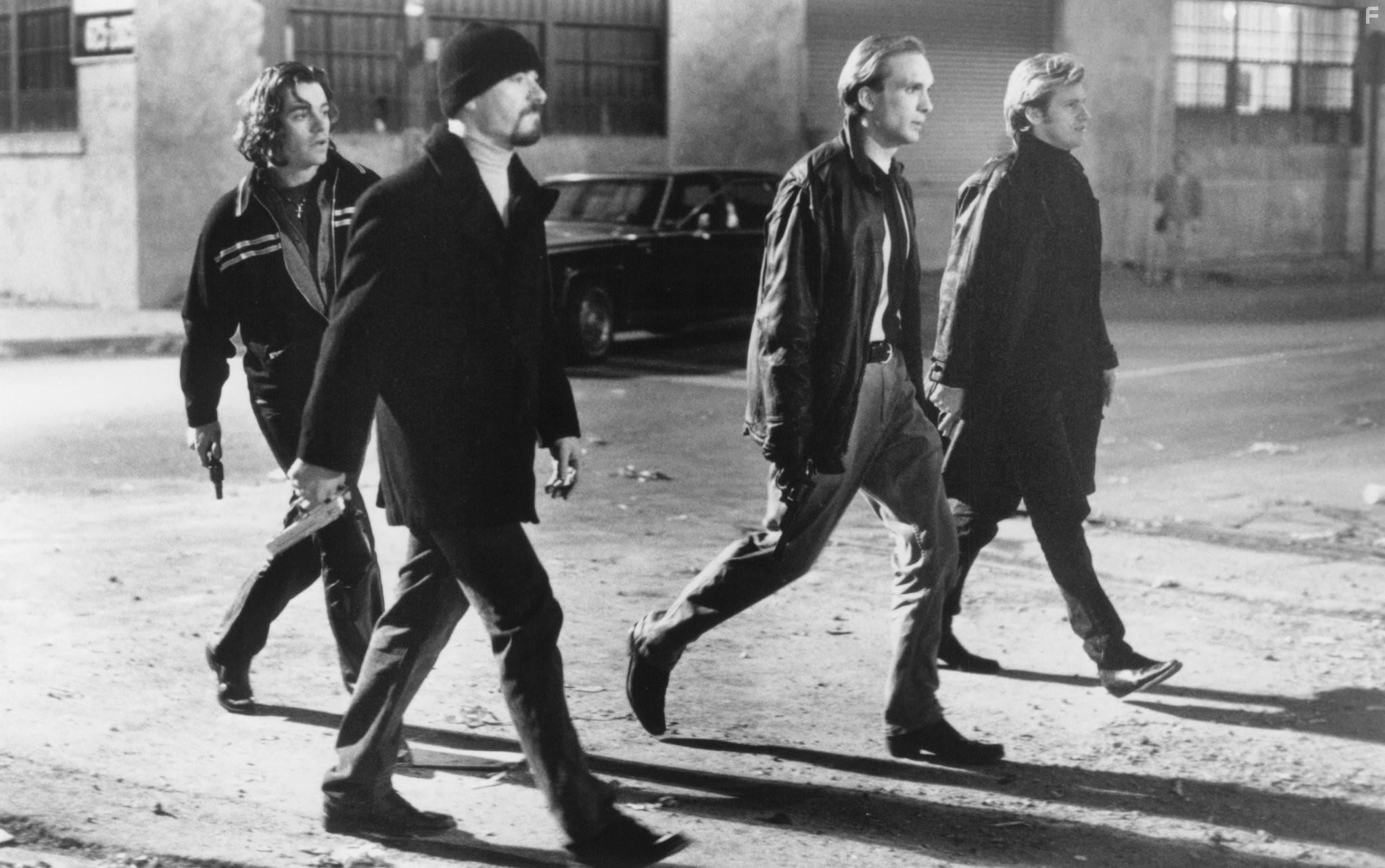 Denis Leary, Peter Greene, Erik Schrody, and Michael Wiseman in Ночь страшного суда (1993)