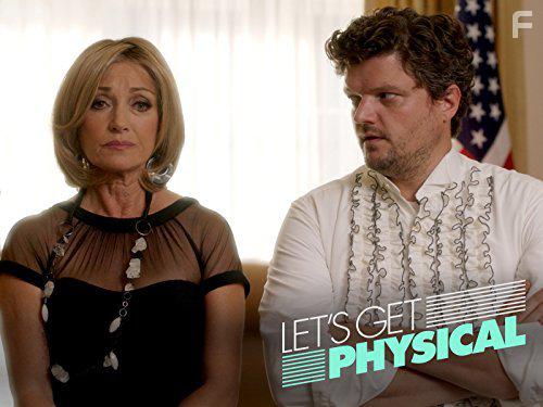 Jane Seymour and Matt Jones in Let's Get Physical (2018)