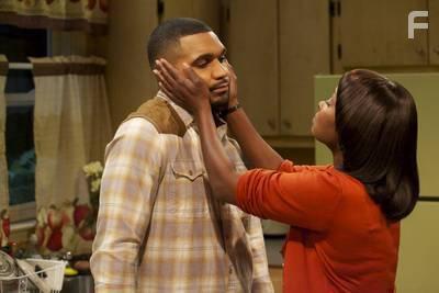 Crystal R. Fox and Tyler Lepley in The Haves and the Have Nots (2013)