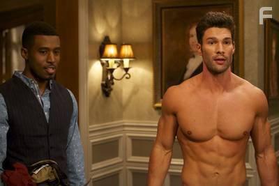 Gavin Houston and Aaron O'Connell in The Haves and the Have Nots (2013)