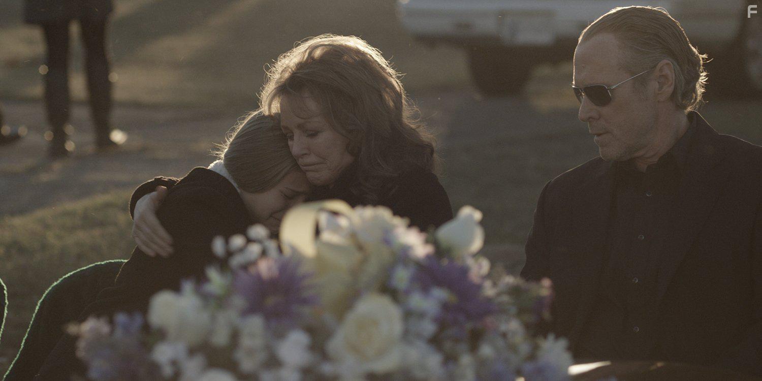Bonnie Bedelia, Will Patton, and Meg Crosbie in The Scent of Rain & Lightning (2017)