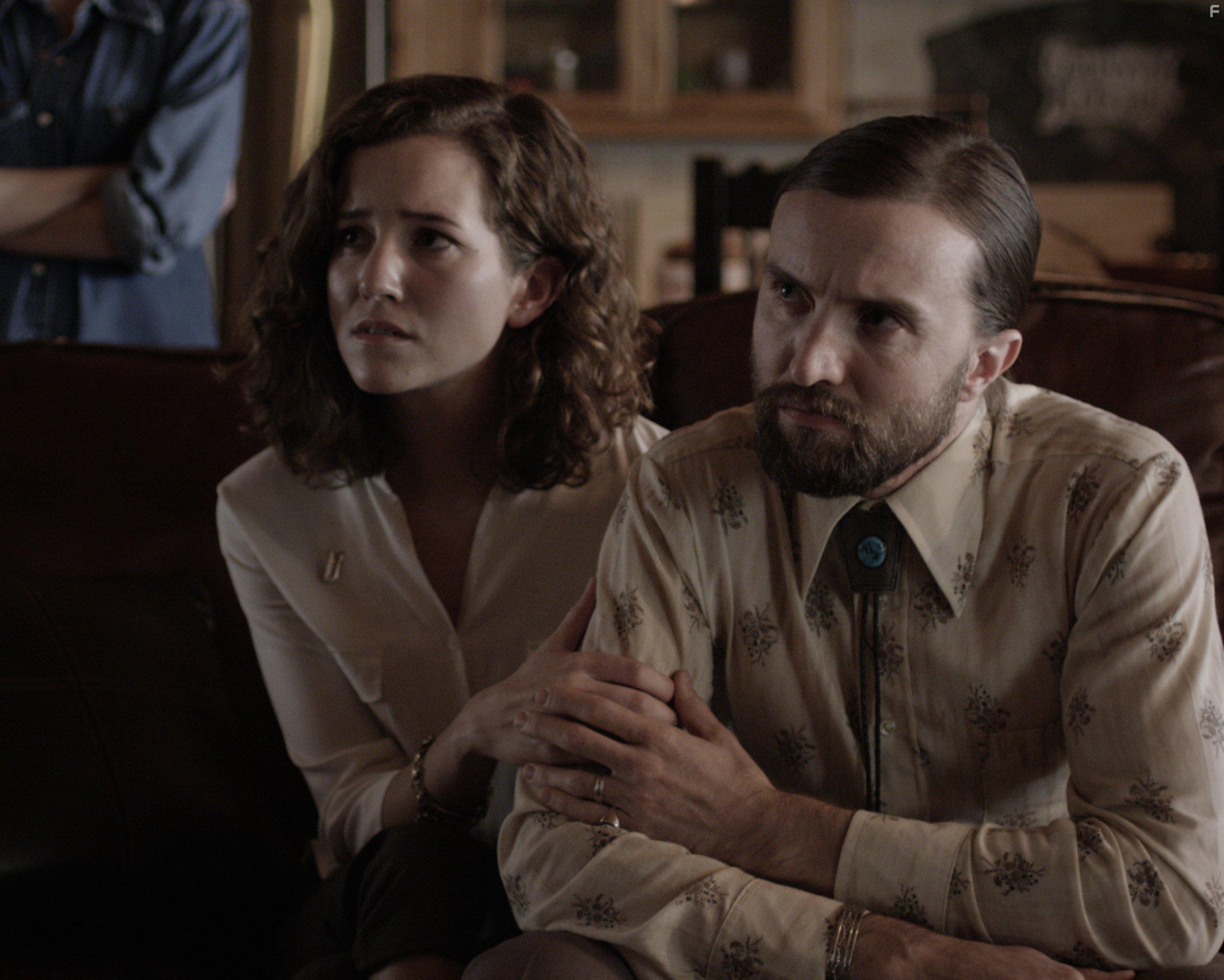 Aaron Poole and Sarah Noble Peck in The Scent of Rain & Lightning (2017)