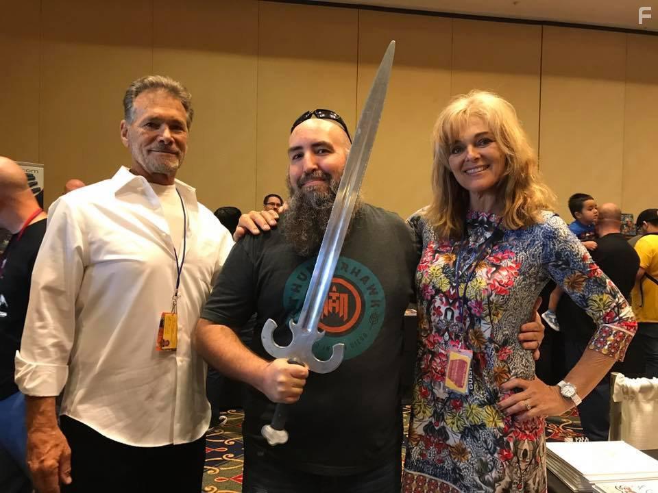 Leslie Wadsworth, Jack Wadsworth, and Tawmis Logue in The Toys That Made Us (2017)