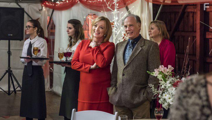 Stewart Arnott and Carolyn Scott in Valentine Ever After (2016)