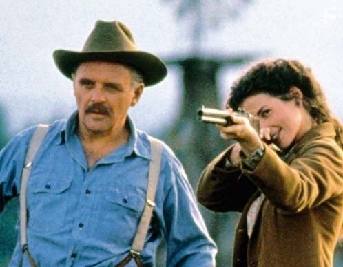 Anthony Hopkins and Julia Ormond in Легенды осени (1994)