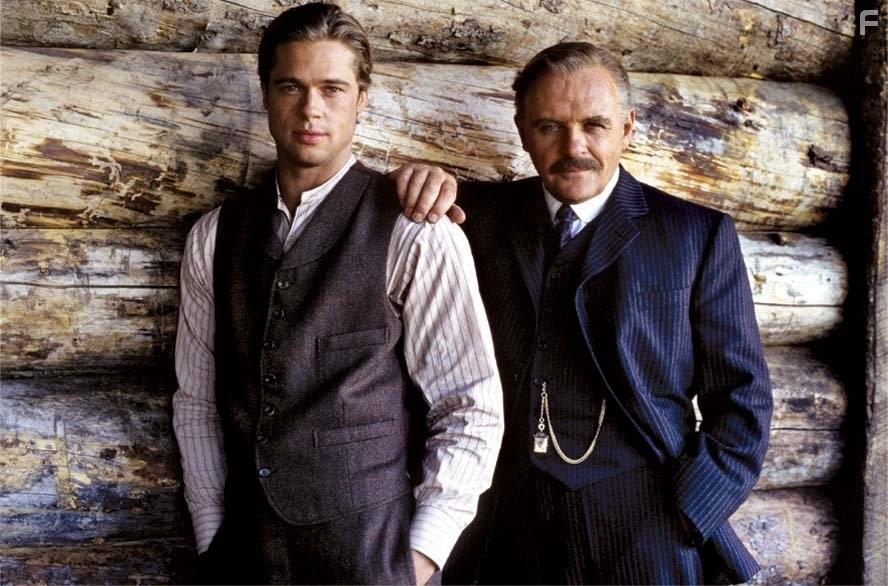 Brad Pitt and Anthony Hopkins in Легенды осени (1994)