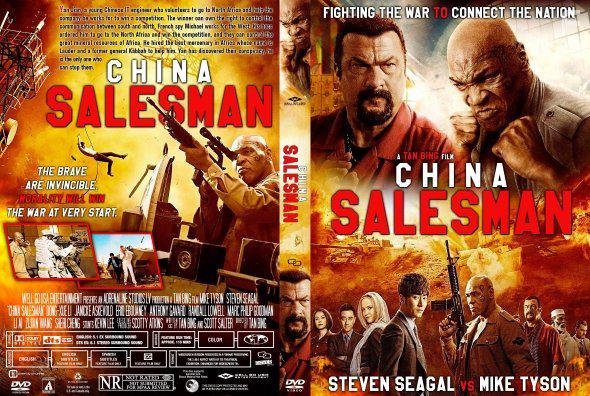 Steven Seagal, Mike Tyson, Eriq Ebouaney, Janicke Askevold, Dong-xue Li, and Tan Bing in China Salesman (2017)