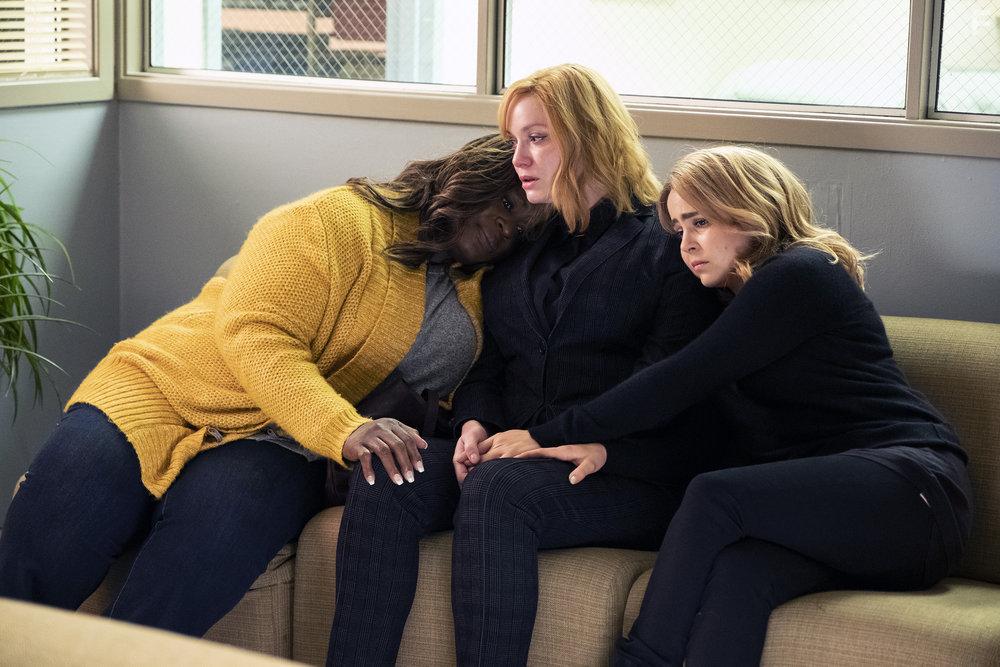 Christina Hendricks, Retta, and Mae Whitman in Good Girls (2018)