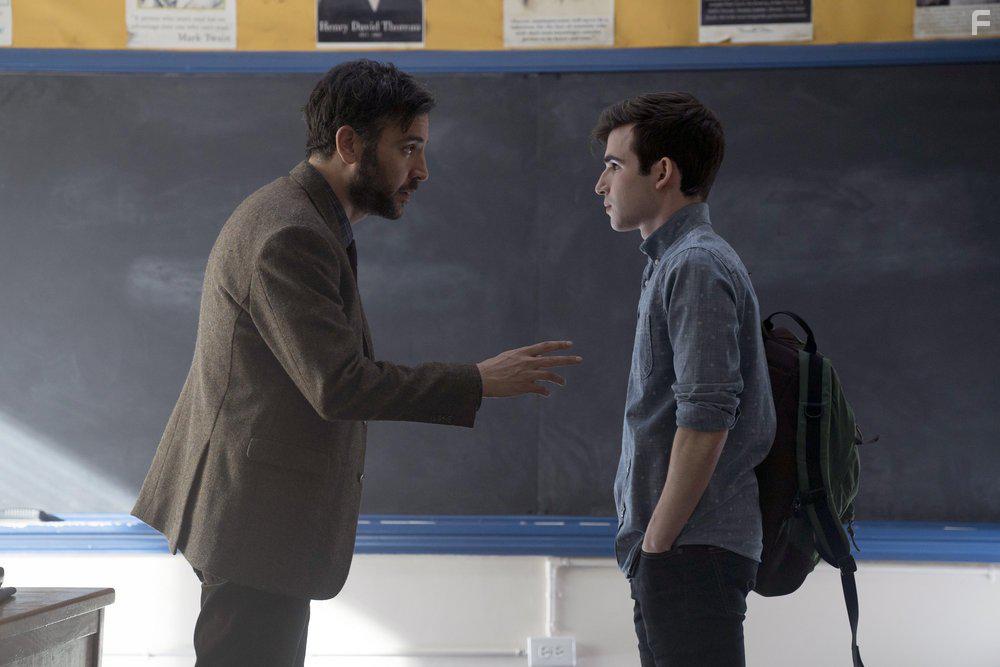 Josh Radnor and Ted Sutherland in Rise (2017)