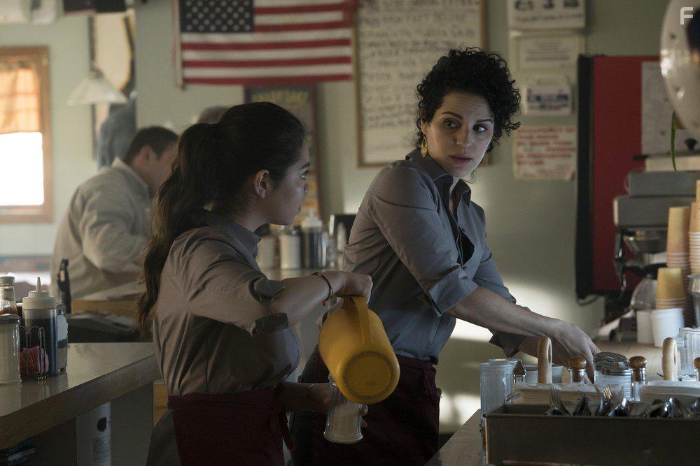 Shirley Rumierk and Auli'i Cravalho in Rise (2017)