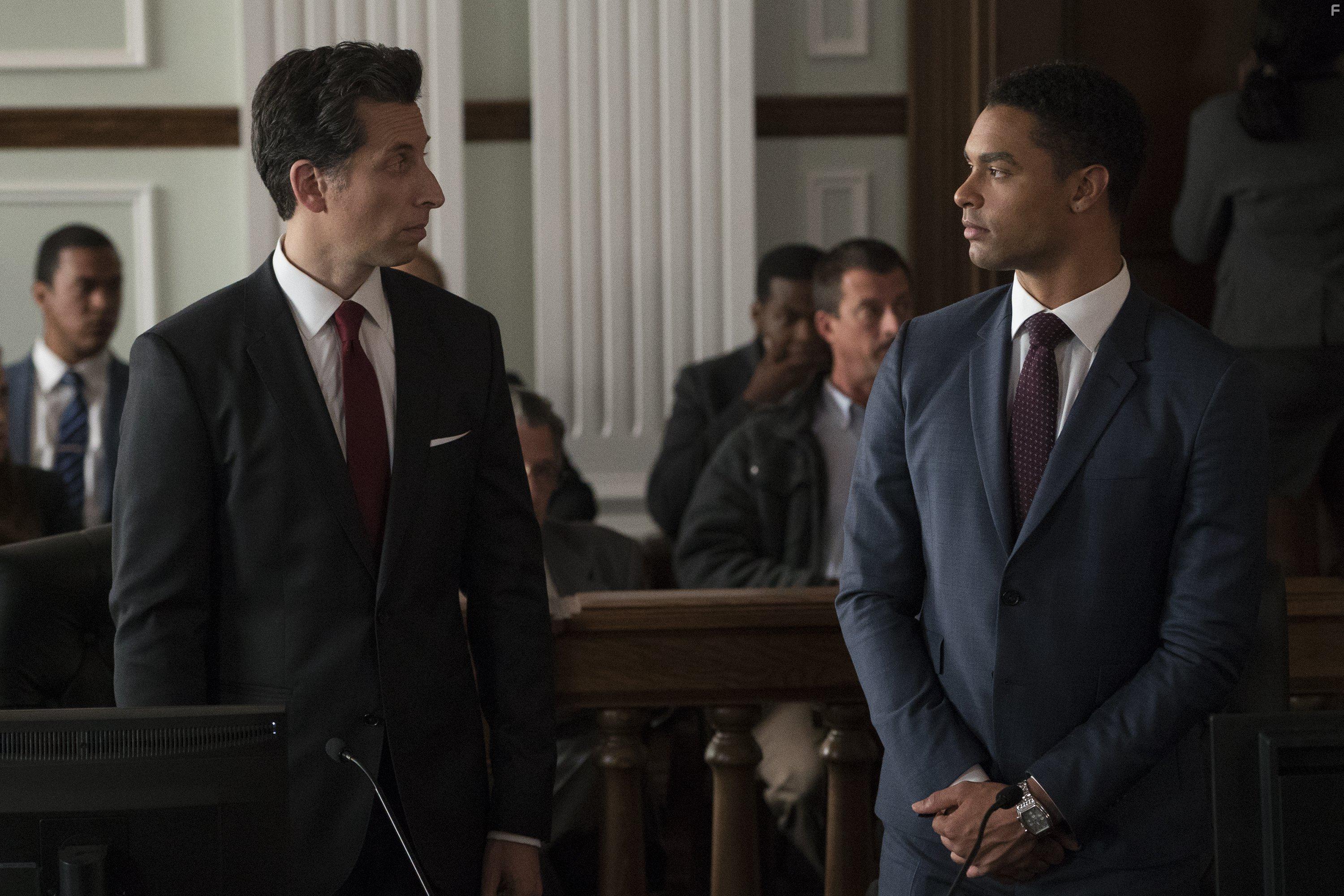 Ben Shenkman and Reg-Jean Page in For the People (2018)