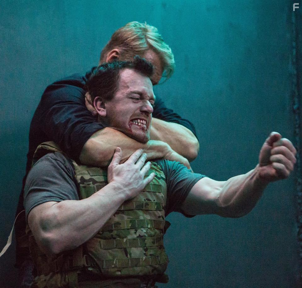 Dolph Lundgren and James P. Bennett in Black Water (2018)