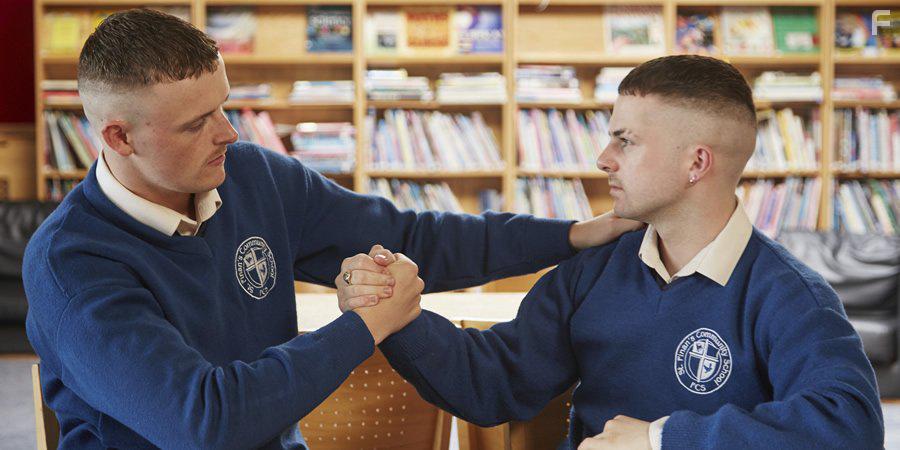 Chris Walley and Alex Murphy in The Young Offenders (2018)