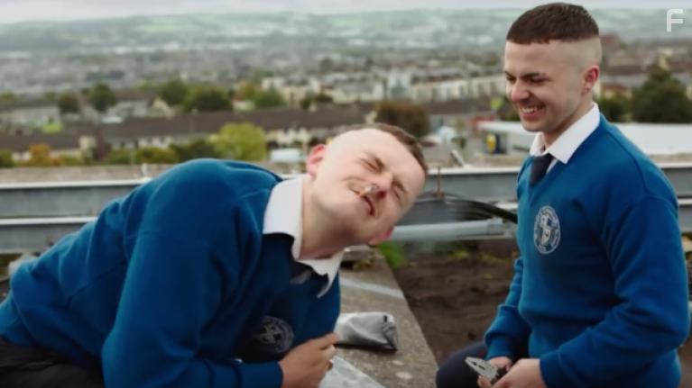 Chris Walley and Alex Murphy in The Young Offenders (2018)