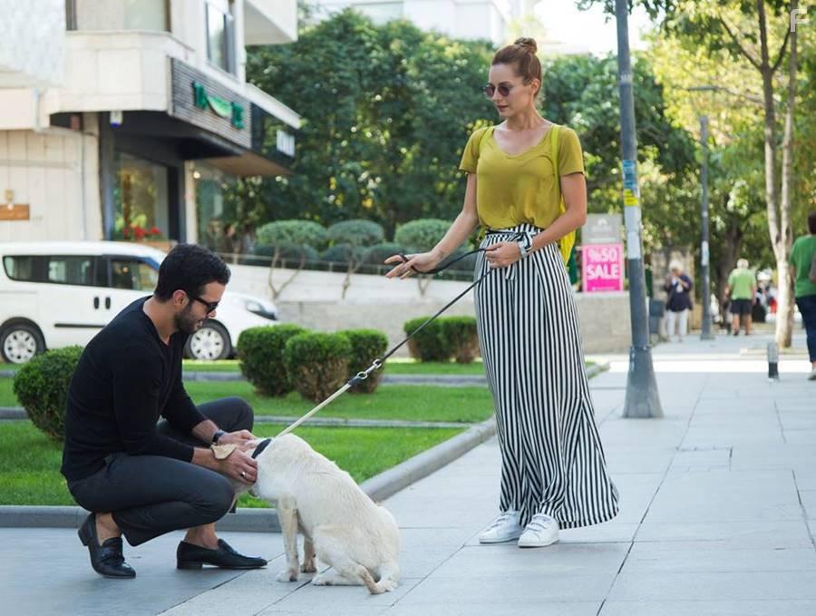 Sedef Avci and Baris Ardu in Mutluluk Zamani (2017)