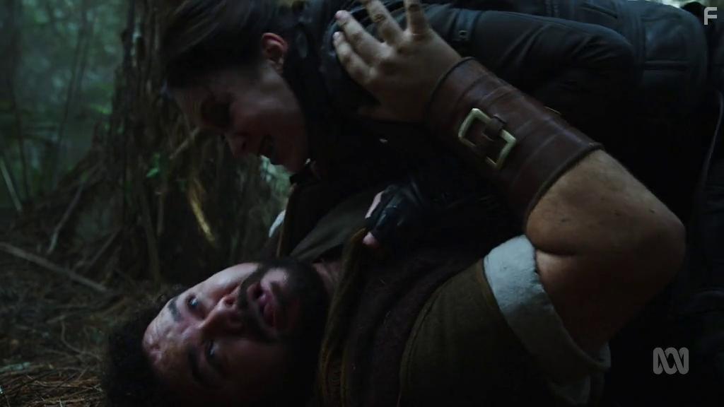 Rachel House and Josh Thomson in The New Legends of Monkey (2018)