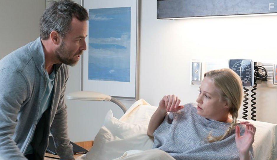 JR Bourne and Anna Lise Phillips in Her Dark Past (2016)