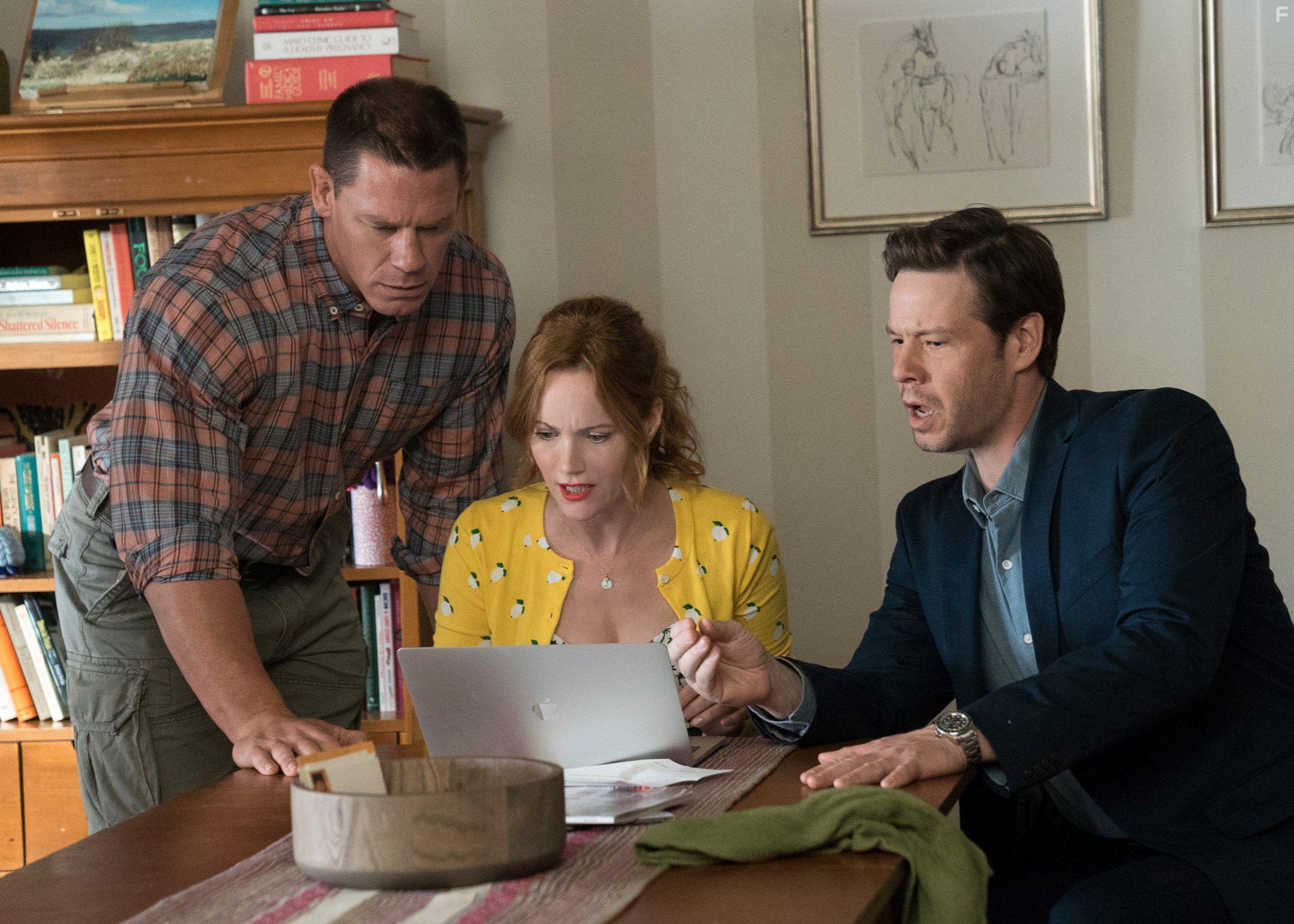 Leslie Mann, Ike Barinholtz, and John Cena in Blockers (2018)