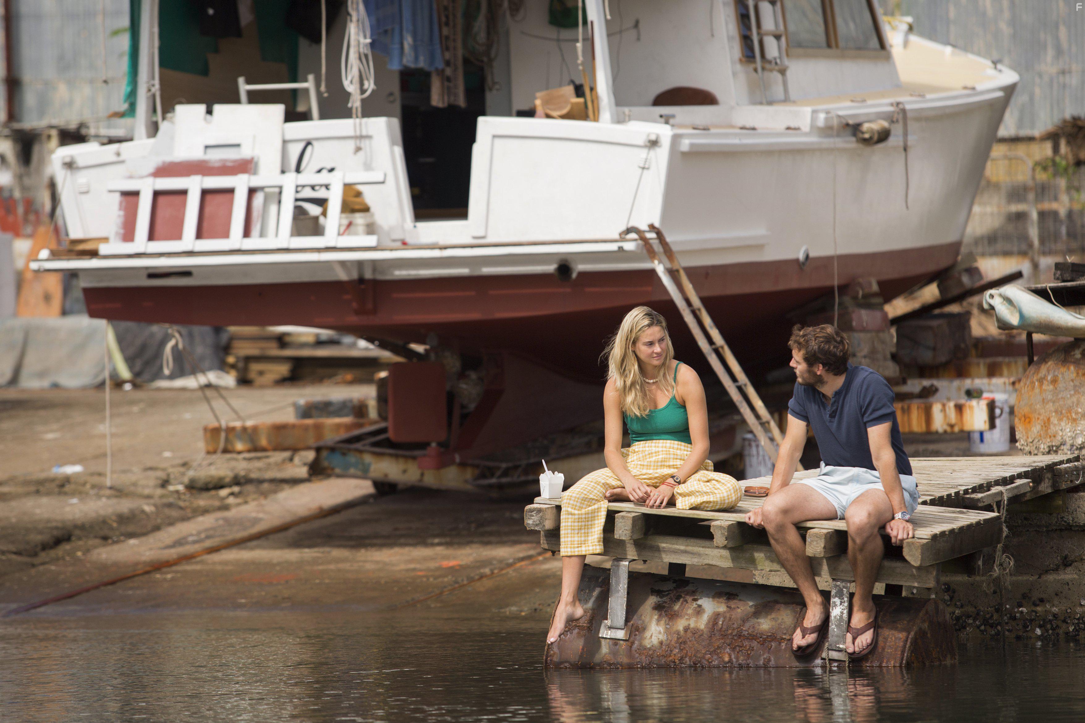 Shailene Woodley and Sam Claflin in Adrift (2018)