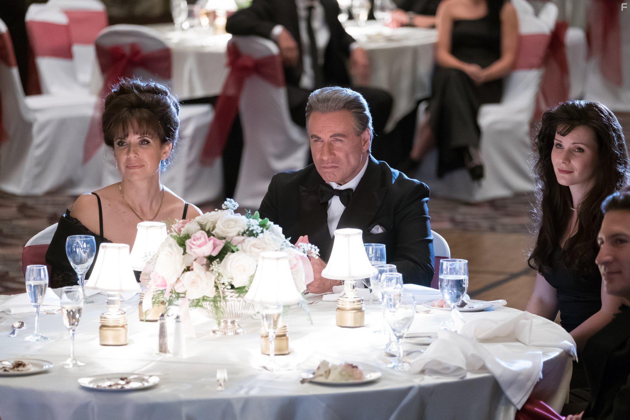 John Travolta and Kelly Preston in Gotti (2018)