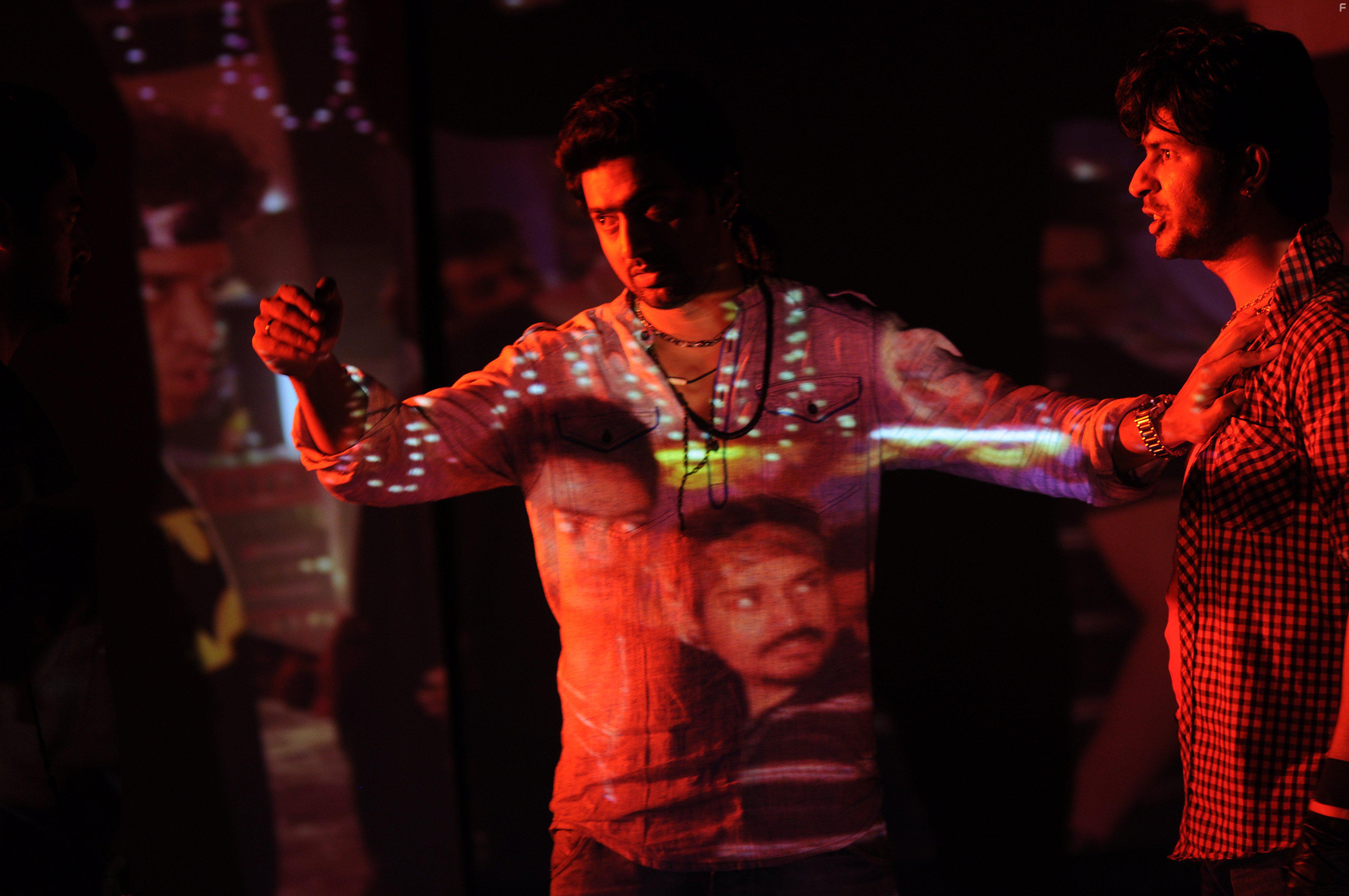 Dev and Anirban Bhattacharya in Arshinagar (2015)