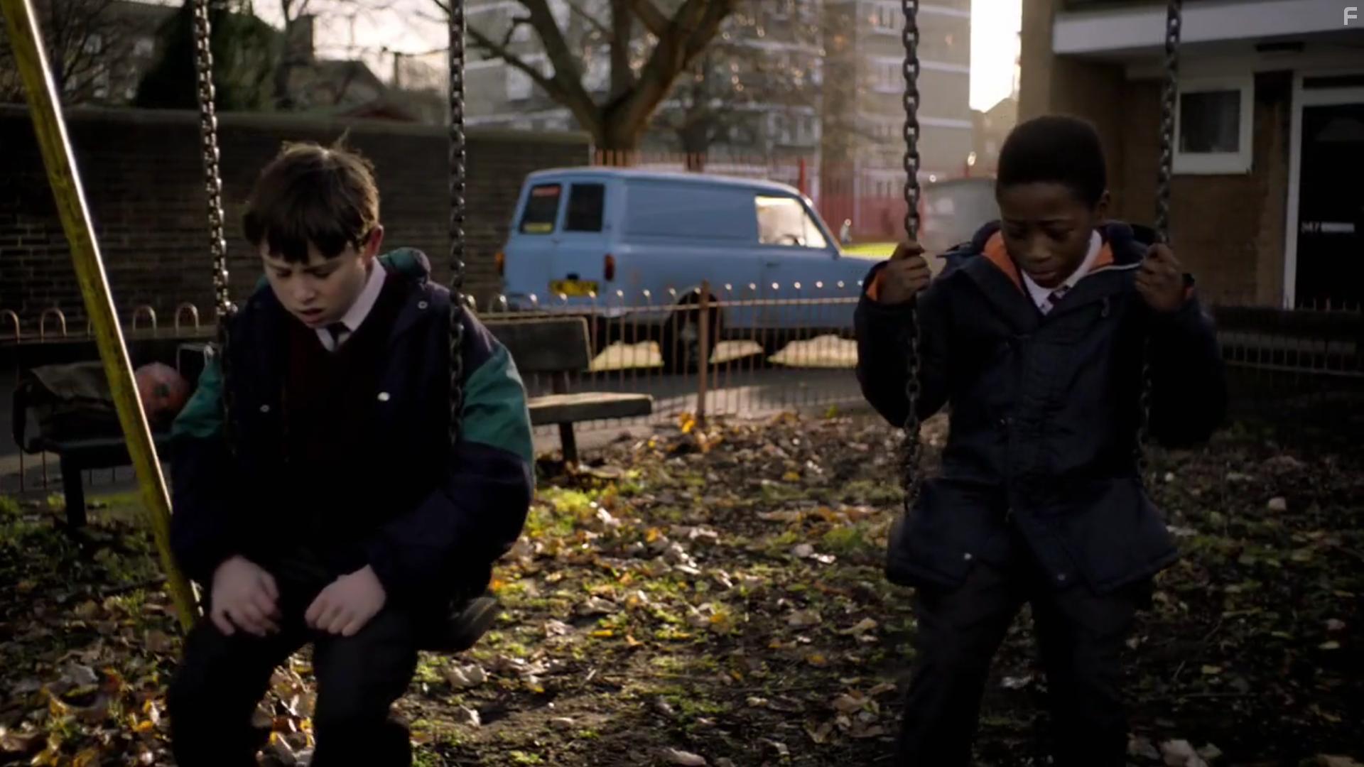 Mattie Boys and Sammy Kamara in In the Long Run (2018)