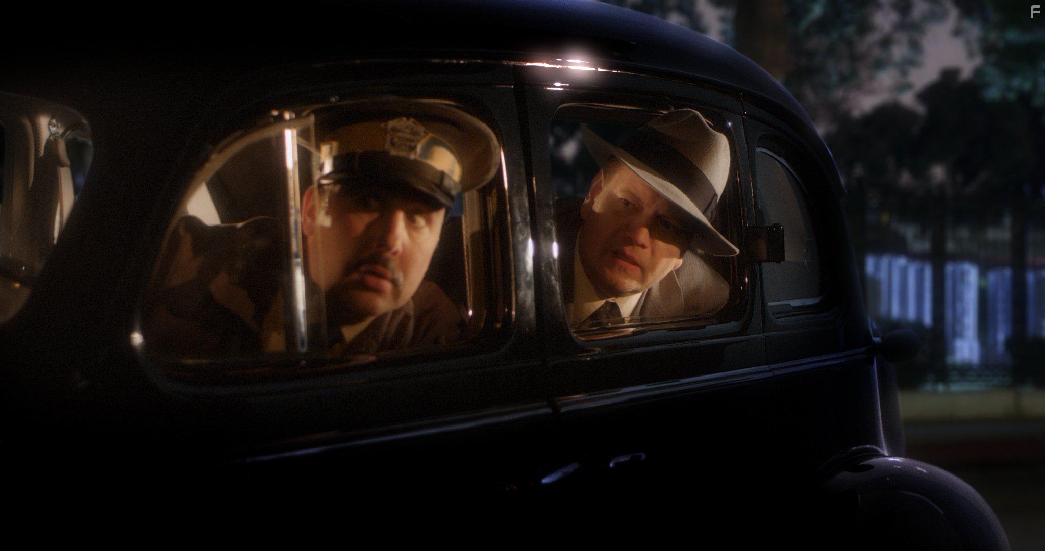 Paul Hungerford and Tom Konkle in Trouble Is My Business (2018)