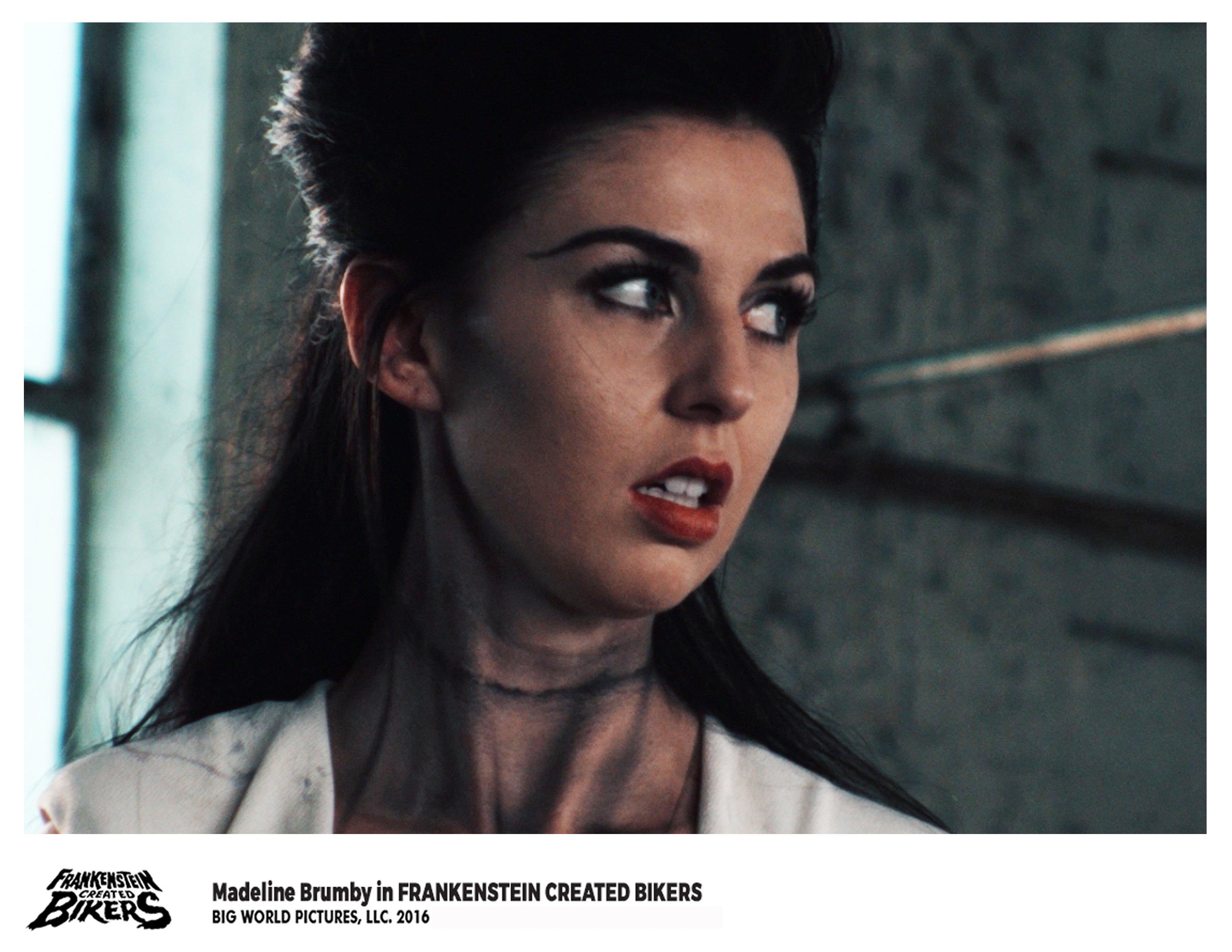 Madeline Brumby in Frankenstein Created Bikers (2016)