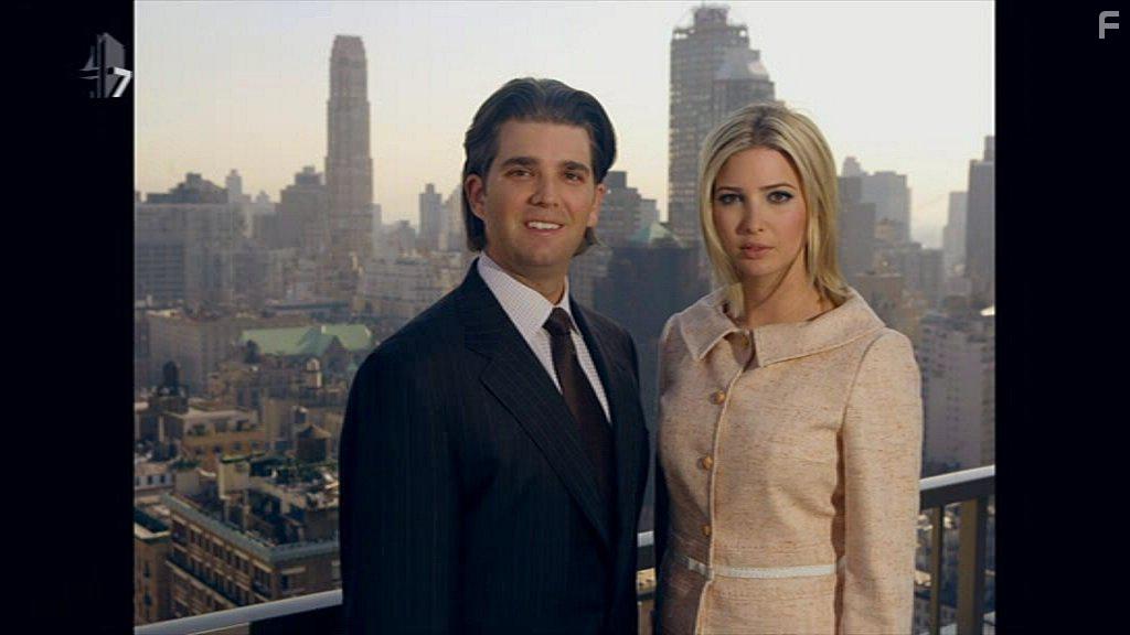 Ivanka Trump and Donald Trump Jr. in Trump: An American Dream (2017)