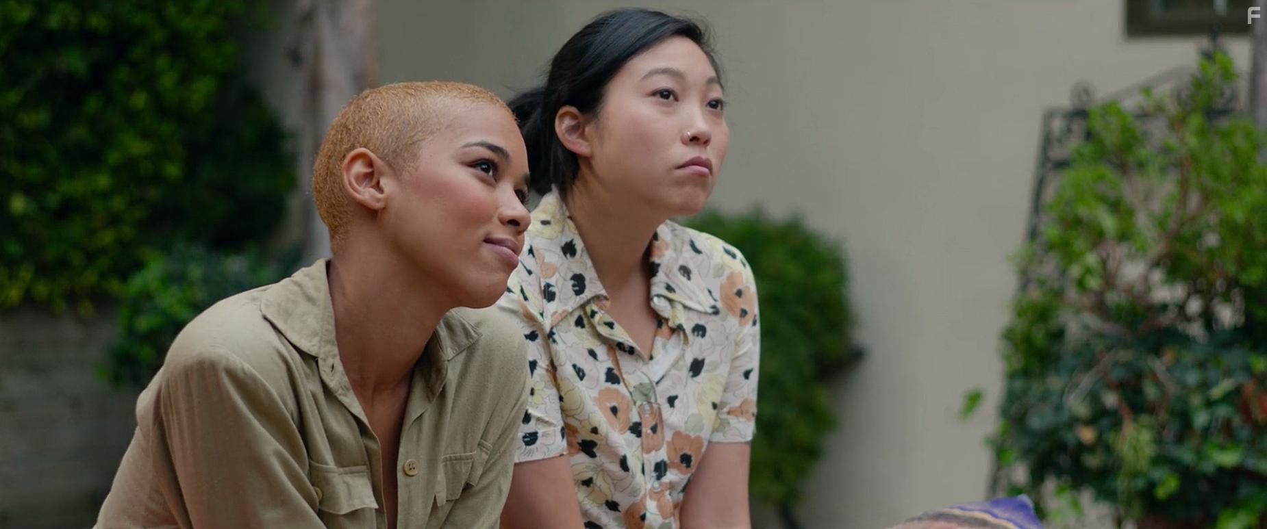Alexandra Shipp and Awkwafina in Dude (2018)