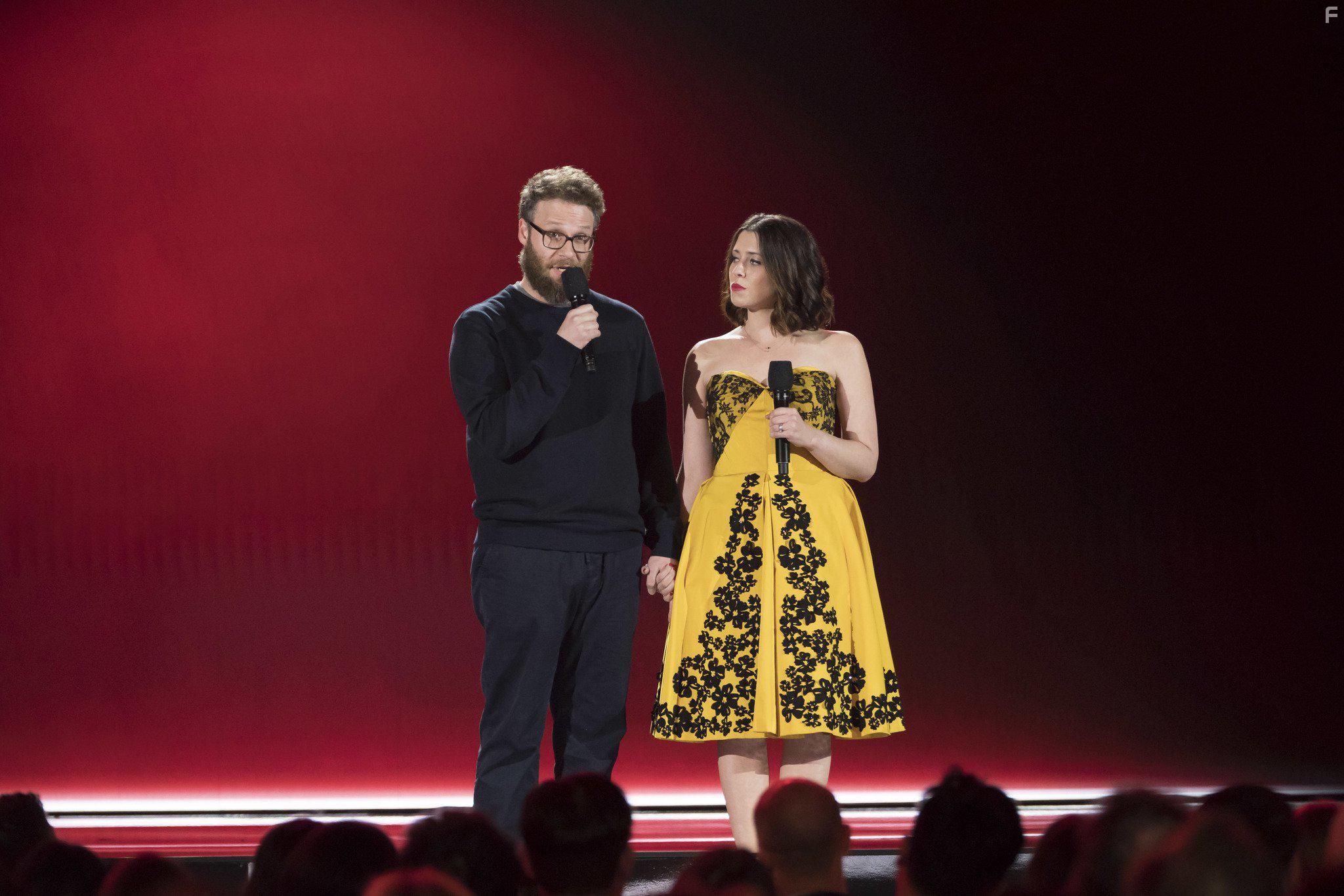 Seth Rogen and Lauren Miller Rogen in Hilarity for Charity (2018)