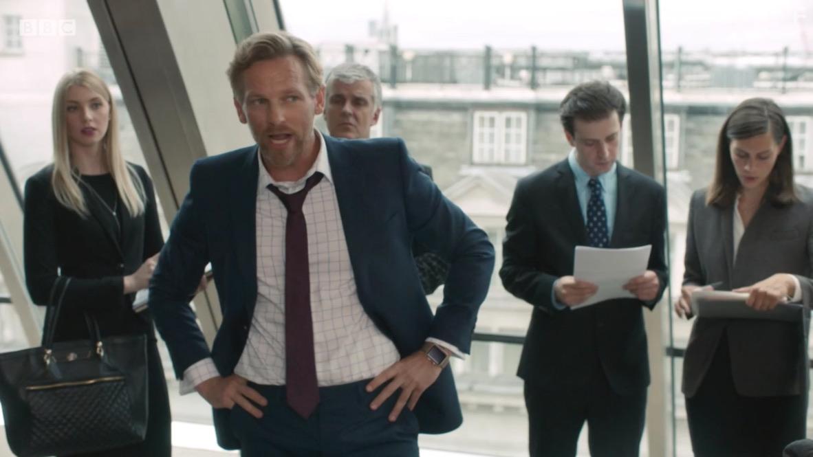 Barry Atsma and Nicholle Hembra in The Split (2018)