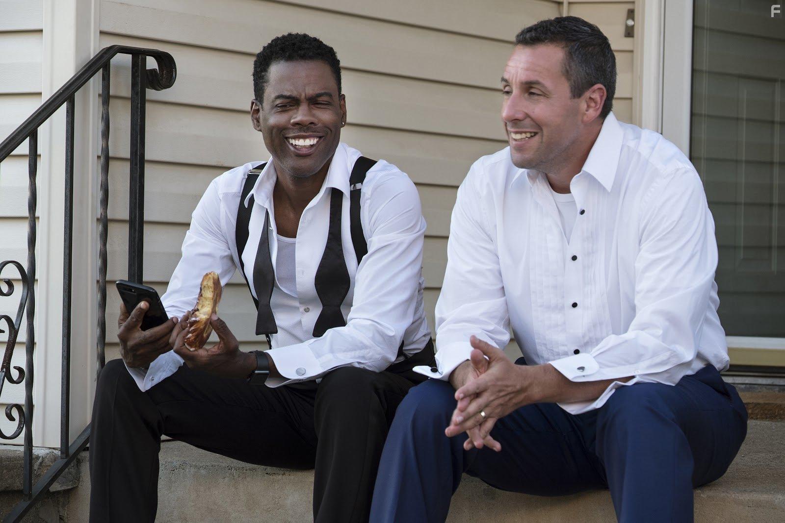 Adam Sandler and Chris Rock in The Week Of (2018)