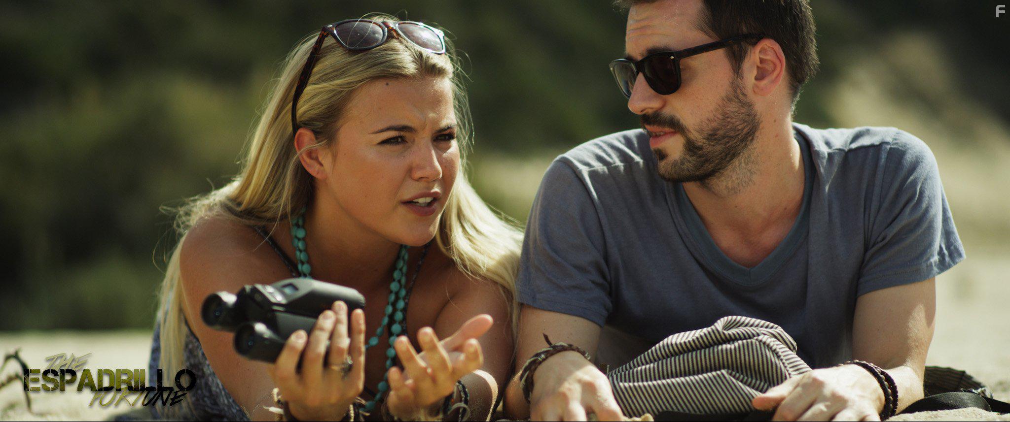 Danny D'Anzieri and Katie Marie-Kneen in The Espadrillo Fortune (2017)