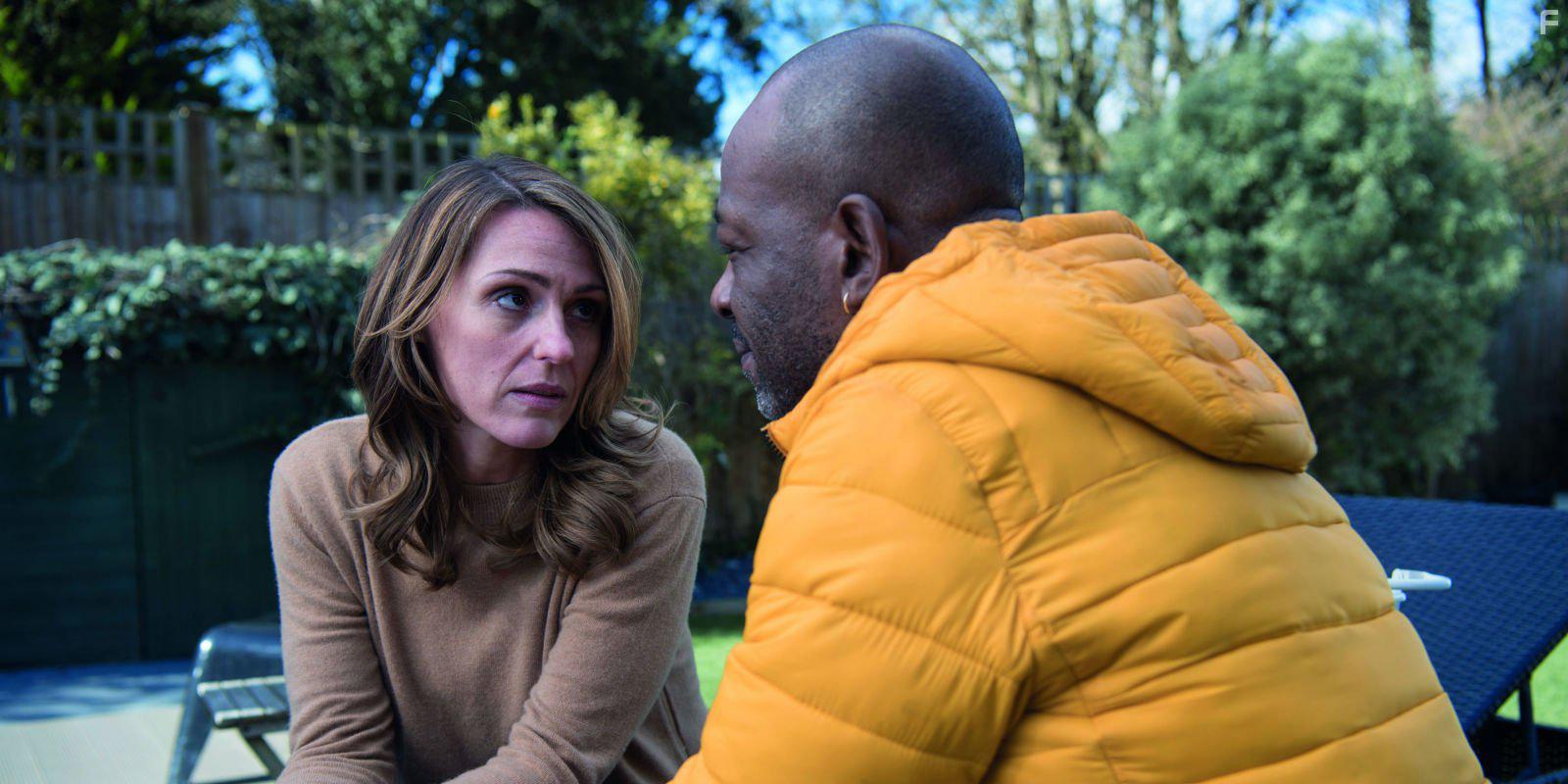 Lennie James and Suranne Jones in Save Me (2018)
