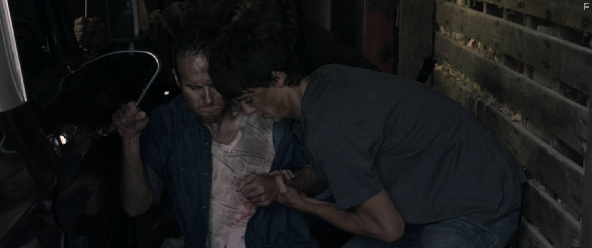 Randy Ryan, Jordon Hodges, and Jarrett Maier in The Things We've Seen (2017)